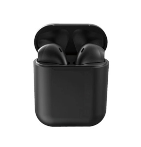 Casti Wi-Fi i12 model nou, functie Bluetooth V5.0+, Profesionale, 3D sound, Touch Control, POP-UPS, IPX5, microfon, compatibile cu Bluetooth precum Iphone, Samsung, Huawei, LG, recunoastere automata dupa conectare, culoare Alb Mat , Casti wireless TWS i12 - Img 2