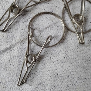 Clema pentru haine, Design compact, Inox, Non-magnetic - Img 2