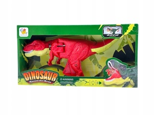 Dinozaur Retractabil Care Scoate Sunete,rosu - Img 3