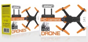 Dronă cu cameră HD Andowl F83