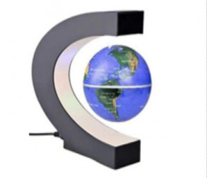 Glob Pamantesc cu Iluminare LED, Magnetic si Plutitor - Img 2