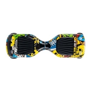 Hoverboard, roti 6.5", autonomie 15 km, viteza 10 km/h