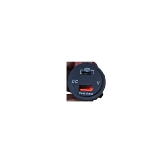 Incarcator auto waterproof cu tester de tensiune - Img 2