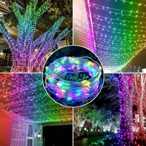 Instalatie LED de 10 metri, bandă RGB cu Bluetooth și aplicatie telefon - Img 2