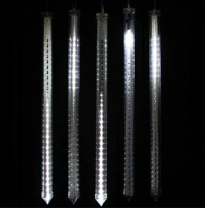 Instalație Tip Meteori, tub 30cm, 8 Tuburi ,Alb Rece, Interconectabil, Instalatie luminoasa cu 8 tuburi pentru sarbatori - Img 4