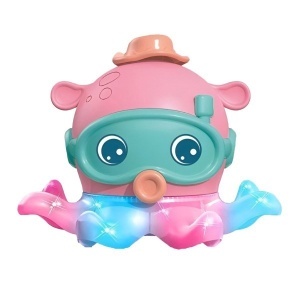 Jucarie interactiva Funny Octopus, roz