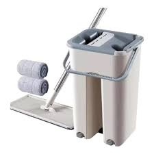 Mop Profesional Scratch cu Doua Cuve de Spalare si 2 Lavete