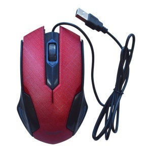 Mouse optic de calculator, cu fir