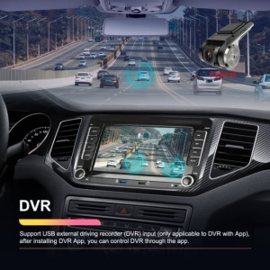 Navigatie Android CAMERA SPATE, Dedicata Volkswagen, Skoda, Seat, Golf 5, Golf 6, Jetta, Passat B6/B7, Tiguan, Touran, Transporter T5, Seat Leon si Skoda Octavia 2 si Fabia 2GB RAM, 32GB RAM, Ecran 7 inch, CarPlay si Android Auto Wireless, USB, Radio RDS - Img 5