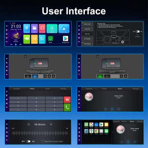 Navigatie Auto UNIVERSALA, Navigatie portabila Android 13 Universala, 2 GB RAM 32 GB ROM Octa-Core, Ecran rabatabil de 6.86 inchi, Android Auto & Carplay, WiFi, GPS, BT, FM+ Camera marsarier inclusa, Aplicatie Wi-Fi, Bluetooth Audio, negru - Img 9
