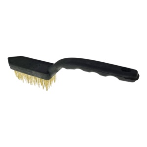 Perie cu 5 randuri de sarma si maner din plastic negru 235mm