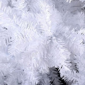 Pin Artificial de Craciun, Alb, Pin Lucios, inaltime 120cm, suport inclus - Img 3