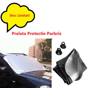 Prelata Protectie Parbriz Auto, cu Ventuze