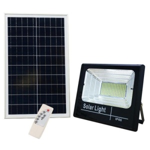 Proiector Led cu Panou Solar si Telecomanda 600W