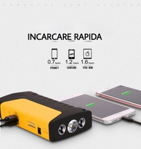 Robot pornire / Jump Starter Portabil Auto 68800mAh cu Powerbank și Lanterna LED - Img 4