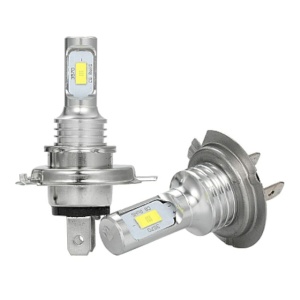 Set 2 becuri auto LED H7 3570 7000LM 2SMD temperatura culoare 6000K putere 80W - Img 3