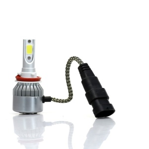 Set 2 LED Auto H11 30 Watt 3800 lumeni 6000k LED 12v 24v C6 - Img 5