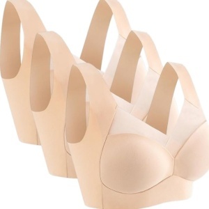 Set 3 bucati , Sutien corector de postura , suport spate, fara sarma, marimea L