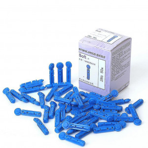 Set 50 Bandelete de Testare si 50 Ace Microlet Pentru Glucometru, Aparat masurat glicemia - Img 2