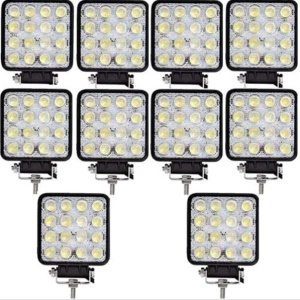 Set 8 proiectoare 16 LED 48W auto OFF-ROAD, IP 67 - Img 2