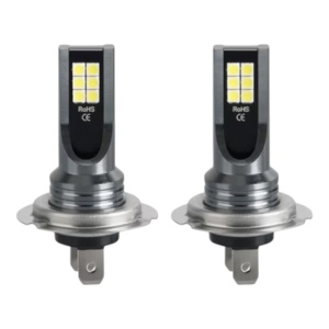 Set de 2 becuri led H7 12 SMD 3030 12V 60W - Img 1
