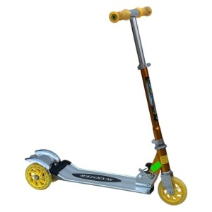Trotineta Scooter Galben-Auriu pentru copii, greutate maxima 50kg - Img 4
