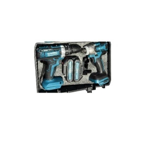 Trusa Scule Masina cu Impact + Autofiletanta cu 2 Acumulatori - Img 2