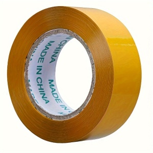 Bandă autoadezivă dublu adezivă colorată pe bază de apă, utilizată pentru ambalare