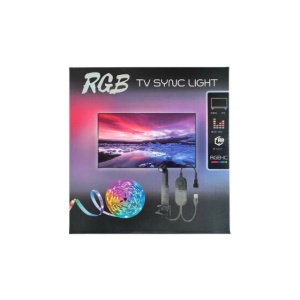 Banda LED RGBIC inteligenta cu Sincronizare pentru TV, Camera HD 1080p cu Senzor de culoare - Img 2