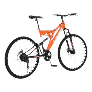 Bicicleta CARAIMAN S2003-26, Portocaliu, 26 inch, cu Suspensii si Multiple viteze - Img 2