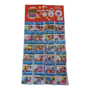 Bilute Colorate Bio Gel Decor set 5 Plicuri, Culori Amestecate - Img 2