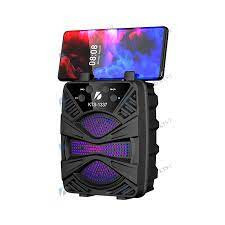 Boxa Cu Suport De Telefon , Audio Bluetooth 3″ KTS1337, LED, Radio FM, Suport MP3, USB si Card TF, Negru - Img 3