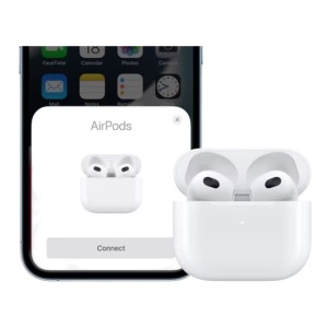 Casti Bluetooth , Carcasa incarcare MagSafe, Alb - Img 2