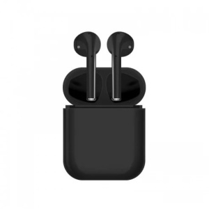 Casti Wi-Fi i12 model nou, functie Bluetooth V5.0+, Profesionale, 3D sound, Touch Control, POP-UPS, IPX5, microfon, compatibile cu Bluetooth precum Iphone, Samsung, Huawei, LG, recunoastere automata dupa conectare, culoare Alb Mat , Casti wireless TWS i12 - Img 3