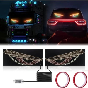 Ecran LED Devil Eye pentru mașini/camioane 2 buc - Img 2