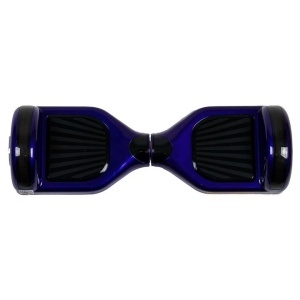 HoverBoard 6,5 Inch Albastru, Roti 6,5 inch, Bluetooth, LED-uri
