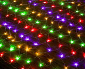 Instalatie 7037C - Instalatie Plasa Multicolora, 1.5m x 1.5m, Interconectabil, Multiple Jocuri de Lumini - Img 3