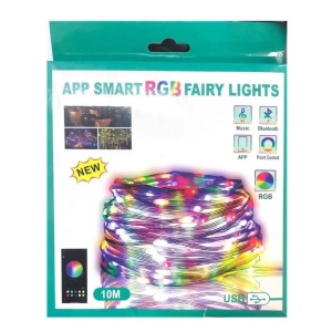 Instalatie LED de 10 metri, bandă RGB cu Bluetooth și aplicatie telefon - Img 8