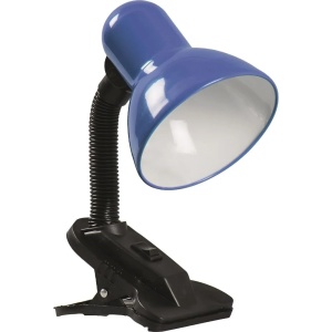 Lampă de birou cu clemă pentru blatul biroului, Bleu/Albastru