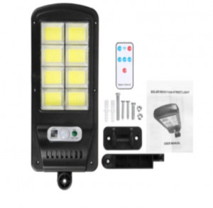 Lampa Solara de Perete, Solar Street Lamp cu 8 cadrane - Img 7