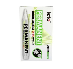 Marker permanent PM9905,alb - Img 2