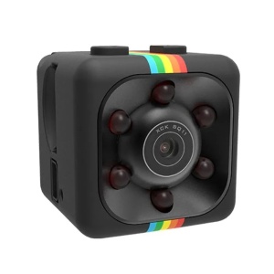 Mini Camera SQ11, Full HD 1080p, Audio Video, Night Vision, Black