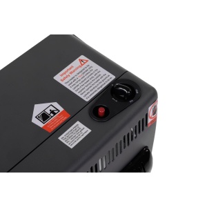 Mini Soba pe gaz GPL, HB-1023NG, aprindere piezo-electrica, 3 placi de incalzire ceramic putere totala 4.2kW, sistem de oprire automata a gazului, Negru - Img 8
