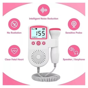 Monitor Doppler fetal pentru gravide, folosit pentru monitorizarea intrauterina a functiilor vitale fetale - Img 3