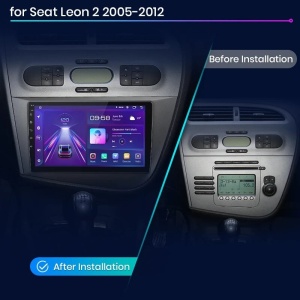 Navigatie Dedicata Seat Leon Mk2 (2005-2012), 9Inch, 1Gb Ram, 32Gb Stocare, Carplay - Img 4