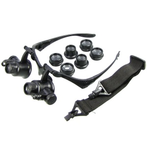 Ochelari cu lentile microscop si factor de marire 10x, 15x, 20x, 25x - Img 4