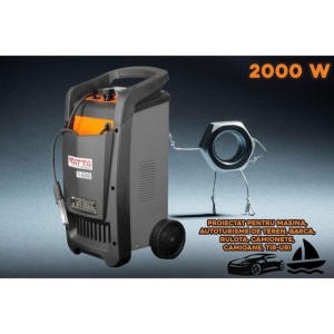 Robot de pornire auto TI600 Profesional, curent de incarcare max 50A, curent pornire 540A, putere 2.0 KW - Img 3
