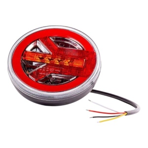 Set 2 bucati Lampi spate led , 12-24V, pozitie efect neon, semnalizare dinamica, 1019