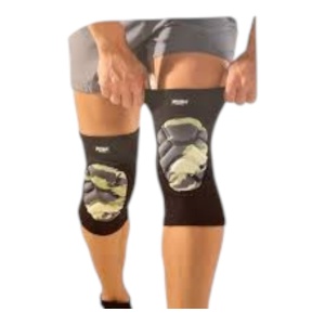 Set genunchiere de protectie pentru sportivi sau pentru lucru JBG-7791B, Marime M - Img 2