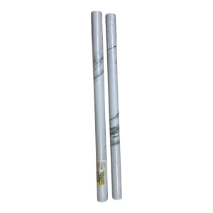 Tapet autocolant, 60cm x 3m, rezistent la apa si ulei, textura realista, gri-alb,Hartie adeziva pentru mobila - Img 2